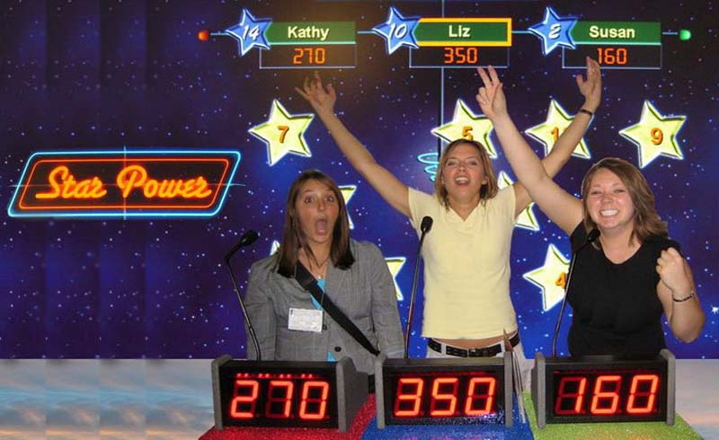 Star Power-Game of knowledge and luck at trade show